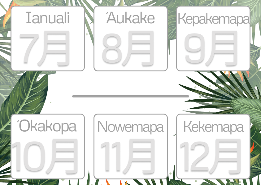 Stamp Sheet for Children in Hawaiian and Japanese